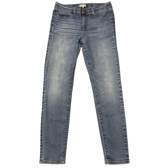 Juicy Couture Womens Blue Denim Skinny Leg Jegging Mid Rise Stretch Jeans Size 8 - Picture 1 of 12